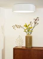 Plafón metal blanco Ø 44,5x11,3 cm LED 30W - LUPL0011