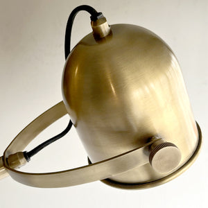 Lámpara sobremesa metal bronce envejecido Ø20x38 cm E27 - DCLS0007