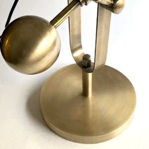 Lámpara sobremesa metal bronce envejecido Ø20x38 cm E27 - DCLS0007