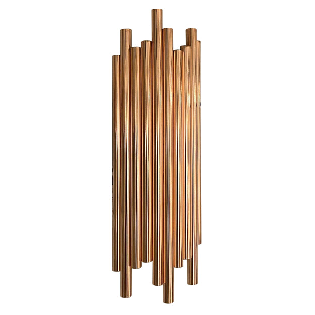 Apliqué cobre luz indirecta 2 luces G9 - DIAP0001