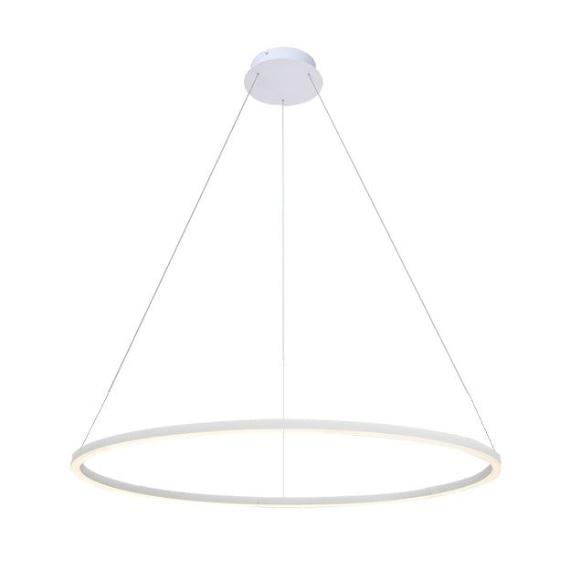 Lámpara colgante metal 1 aro Ø 90 cm LED 48W - DILC0016