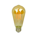 Ampolleta vintage ámbar LED 6W E27 - DLAM0004