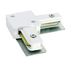 Unión tipo L para riel monofásico blanco - DWCO0004