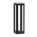 Farol para jardín gris oscuro 15x15x51 cm LED 13W - EPFA0010
