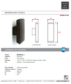 Foco gris oscuro bidireccional LED 7W - EPFO0011