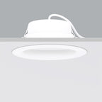 Foco embutido optica profunda blanco mate LED 10W - EVFO0030