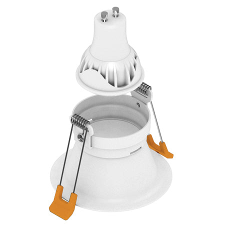 Foco embutido retraído blanco GU10 - EVFO0033