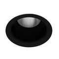 Foco embutido retraído negro GU10 - EVFO0034