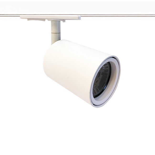 Foco para riel blanco Ø55x14,5 cm LED 8W - EVFO0035