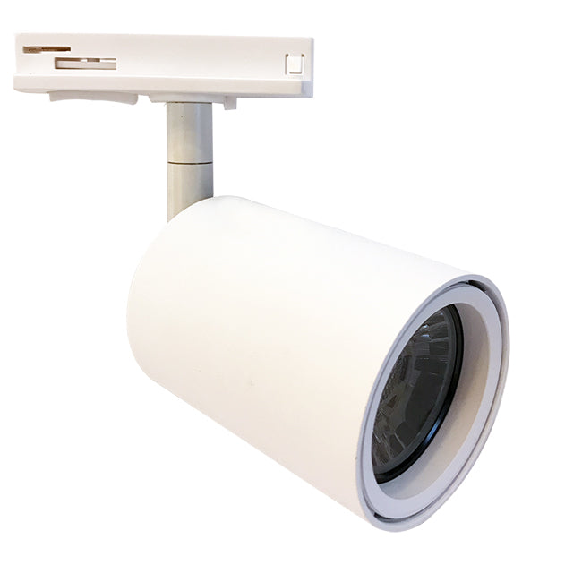 Foco para riel blanco Ø55x14,5 cm LED 8W - EVFO0035