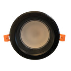 Foco embutido negro dimeable LED 10W - EVFO0062