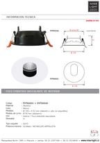 Tapa aluminio blanco - EVTA0003