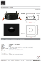 Tapa aluminio negro - EVTA0008
