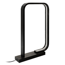 Cargar imagen en el visor de la galería, Lámpara sobremesa aluminio negro LED 10,7W - FLLS0002
