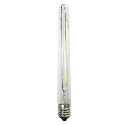 Ampolleta transparente tubo vintage luz cálida LED 6W E27 - TOAM0031