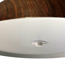 Cargar imagen en el visor de la galería, Lámpara colgante metal color madera café Ø35 24W - GOLC0009

