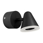 Apliqué metal negro acrílico empavonado LED 5W - JGAP0010