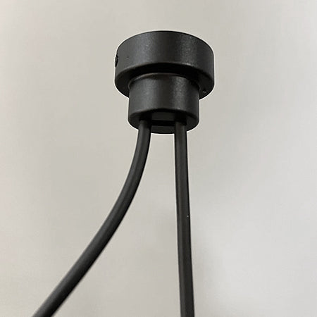 Lámpara colgante negro 4 luces LED 40W - JGLC0004