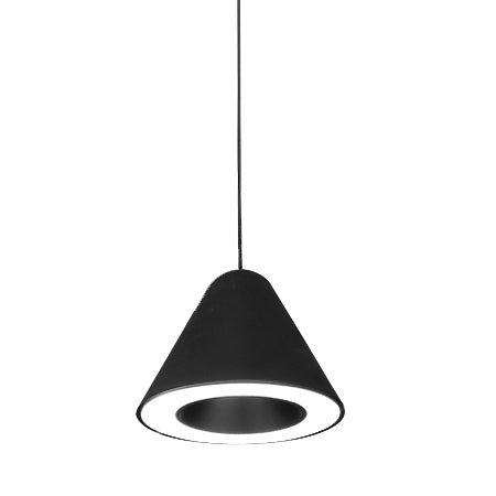 Lámpara colgante negro LED Ø12 cm 11W - JGLC0020