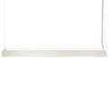 Lámpara colgante aluminio blanco 1,20 cm LED 30W - JGLC0021