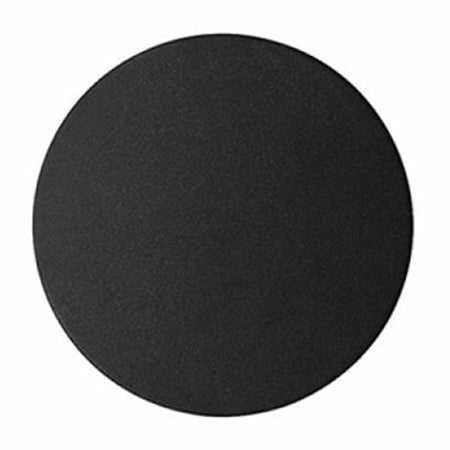 Apliqué metal negro luz indirecta eclipse Ø 23 cm LED 18W - TOAP0017