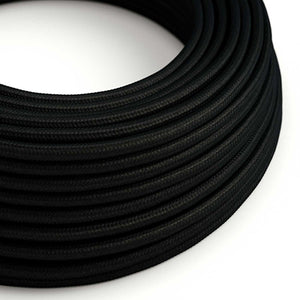 Metro de cable negro textil - KKCA0001