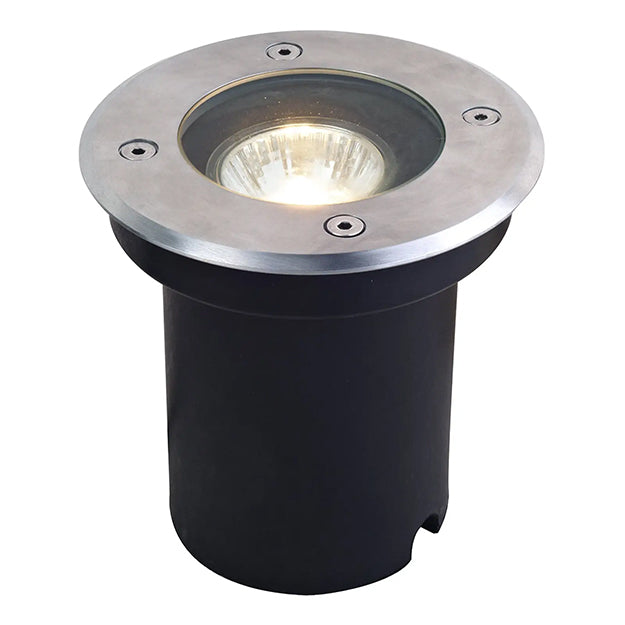 Foco piso embutido aluminio GU10 - LDFO0005