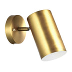 Aplique metal dorado Ø10x16x22 cm E27 - LGAP0031