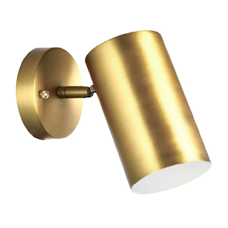 Aplique metal dorado Ø10x16x22 cm E27 - LGAP0031