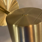 Aplique metal dorado Ø10x16x22 cm E27 - LGAP0031