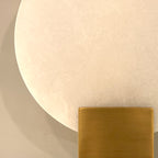 Apliqué metal alabastro bronce Ø25x28 cm E27 - LGAP0101