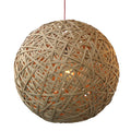 Lámpara colgante fibra de cañamo Ø 50 cm E27 - LGLC0071
