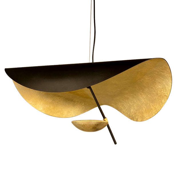 Lámpara colgante metal negro bronce Ø 60 cm LED 12W - LGLC0083