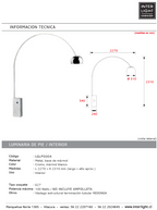 Lámpara de pie arco metal cromo mármol blanco E27 - LGLP0004