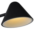 Lámpara de pie metal negro Ø15x1,295 cm G9 - LGLP0016