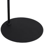 Lámpara de pie metal negro Ø15x1,295 cm G9 - LGLP0016