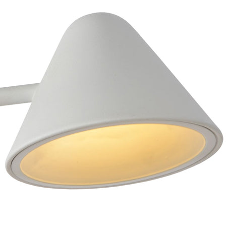 Lámpara de pie metal blanco Ø15x1,295 cm G9 - LGLP0017