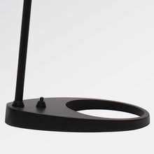 Cargar imagen en el visor de la galería, Lámpara sobremesa metal negro E27 - LGLS0038
