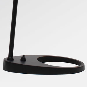 Lámpara sobremesa metal negro E27 - LGLS0038