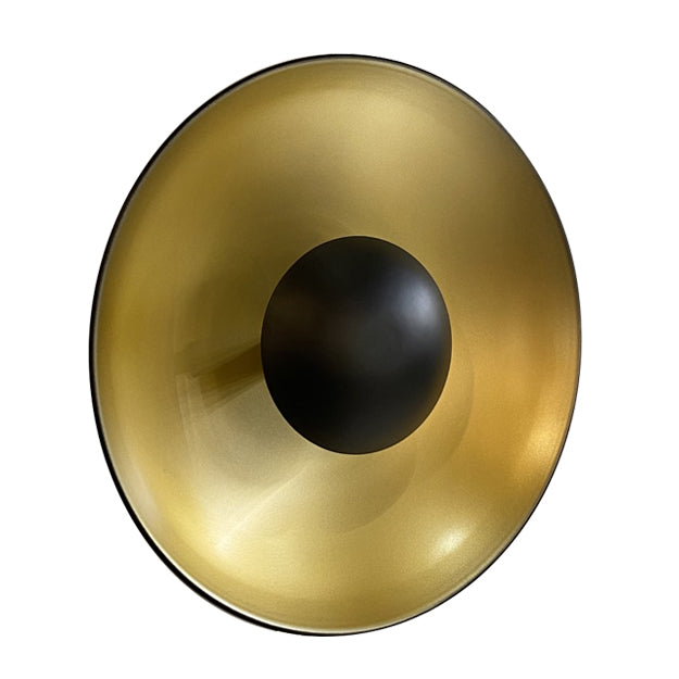 Plafón bronce negro Ø 35 cm G9 - LGPL0004