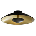 Plafón bronce negro Ø 35 cm G9 - LGPL0004