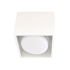 Plafón metal blanco dirigible GX53 - LGPL0006