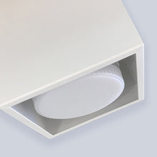 Cargar imagen en el visor de la galería, Plafón metal blanco dirigible GX53

