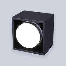 Cargar imagen en el visor de la galería, Plafón metal negro dirigible GX53 - LGPL0007
