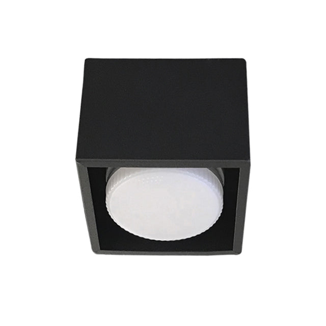 Plafón metal negro dirigible GX53 - LGPL0007