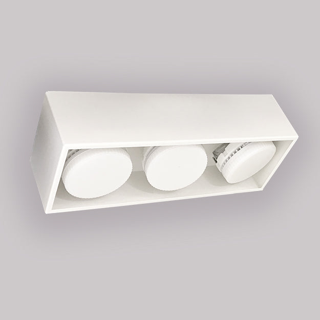 Plafón metal blanco dirigible 3 luces GX53 - LGPL0010