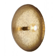 Cargar imagen en el visor de la galería, Apliqué metal bronce envejecido Ø 50 cm E27 - LLAP0065
