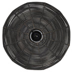 Apliqué ratán negro Ø 60 cm E27 - LLAP0068