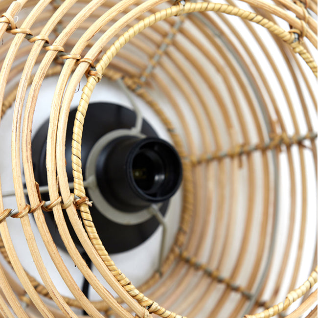 Apliqué ratán natural Ø40 cm E27 - LLAP0073