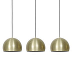 Lámpara colgante metal oro 1,20 cm 3 luces E27 - LLLC0166